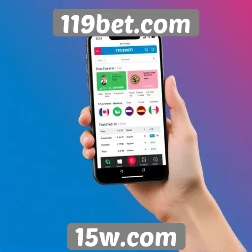 Funcionalidades do aplicativo móvel do 119bet