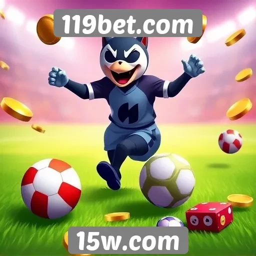 Variedade de jogos disponíveis no 119bet